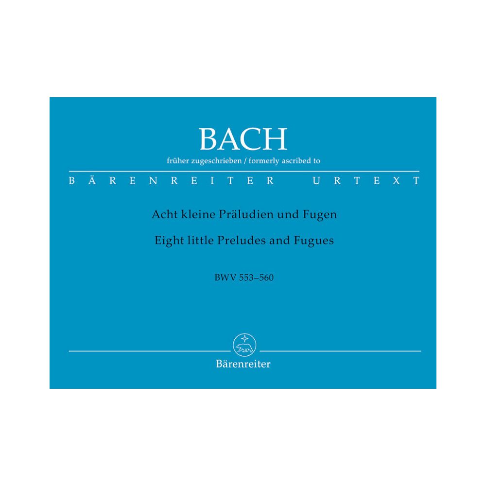 Bärenreiter Bach Acht Präludien und Fugen – Thomann Ireland