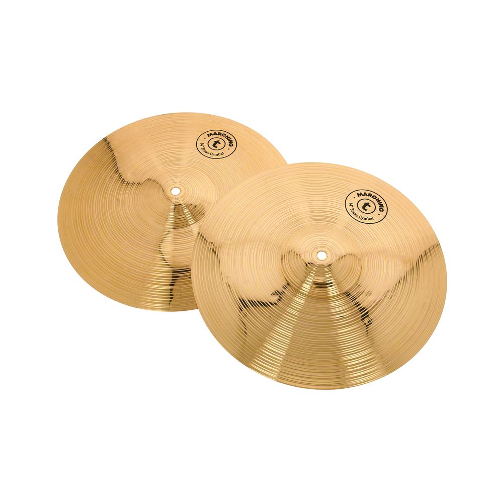 Thomann 14" Brass Marching Cymbals – Thomann Ireland