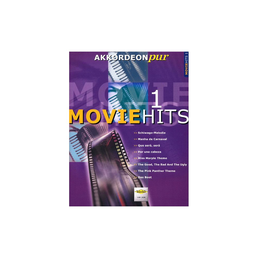 Holzschuh Verlag Akkordeon Pur Moviehits 1 – Thomann Ireland
