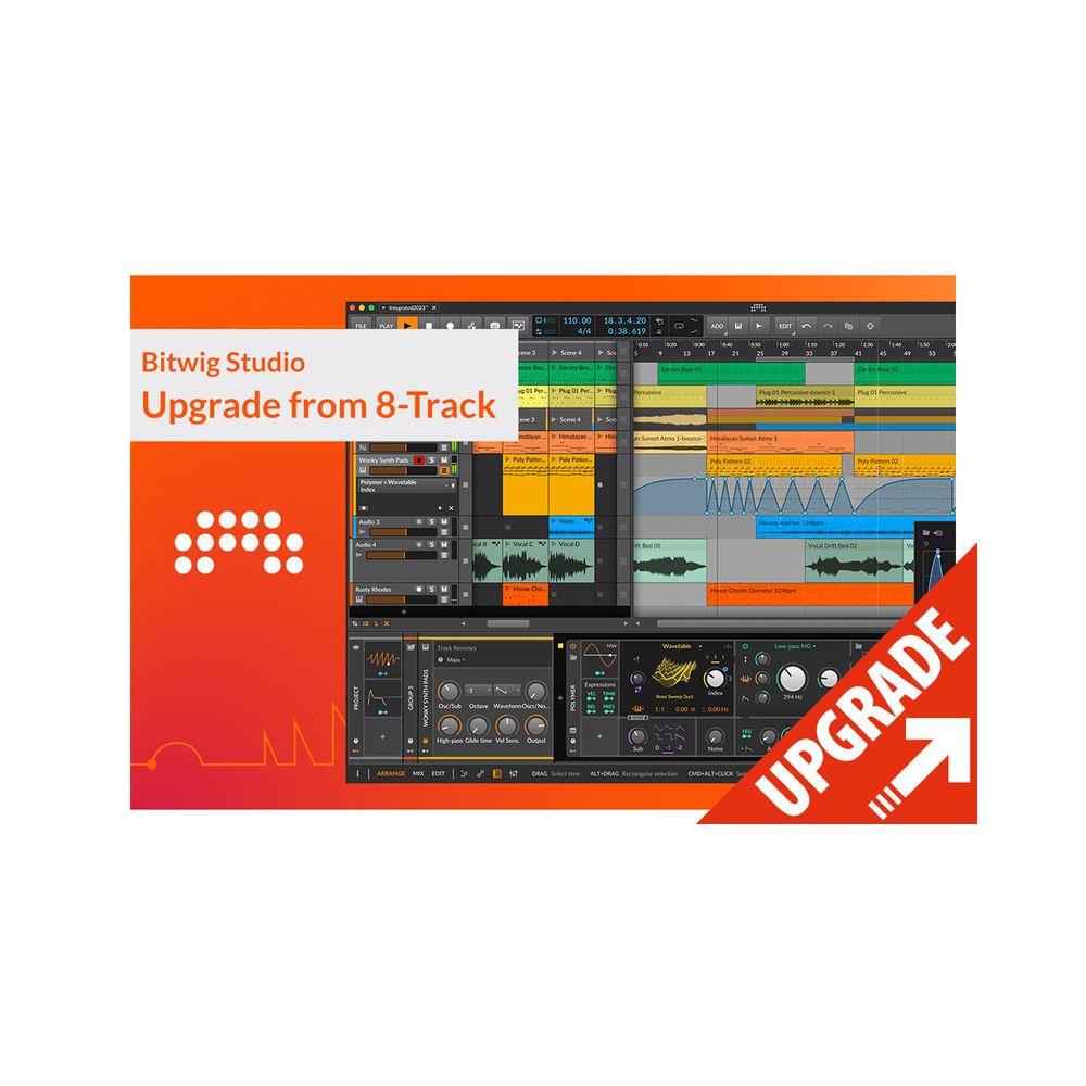 Bitwig Studio Upgrade 8
