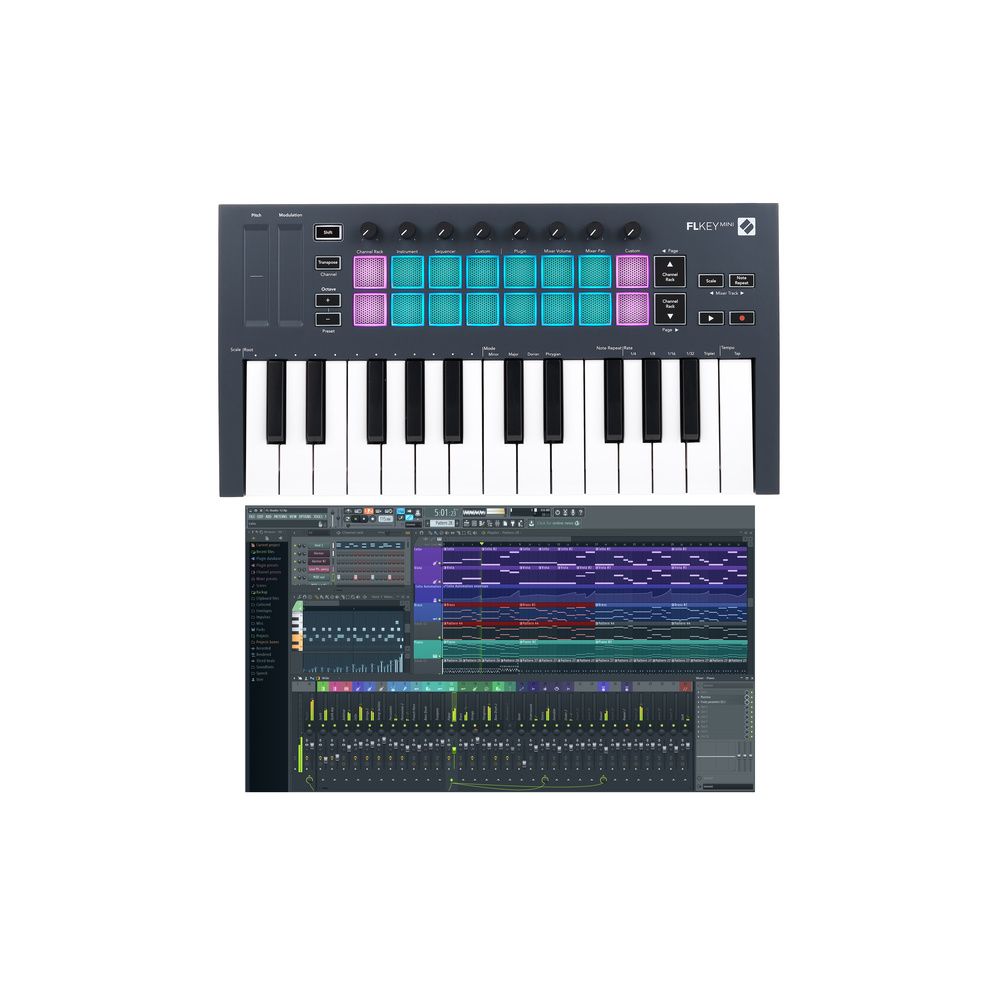 Novation FLkey Mini Fruity Bundle – Thomann Ireland