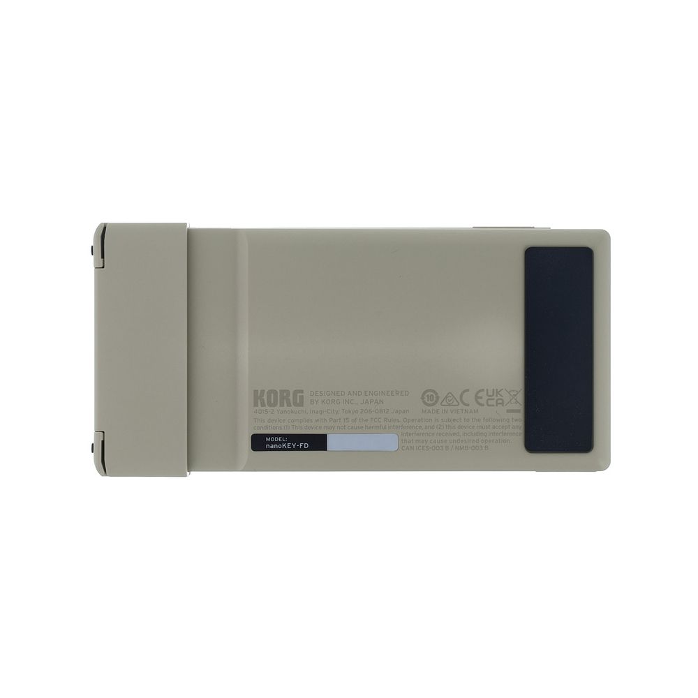 Korg nanoKEY Fold Sand Beige – Thomann Ireland