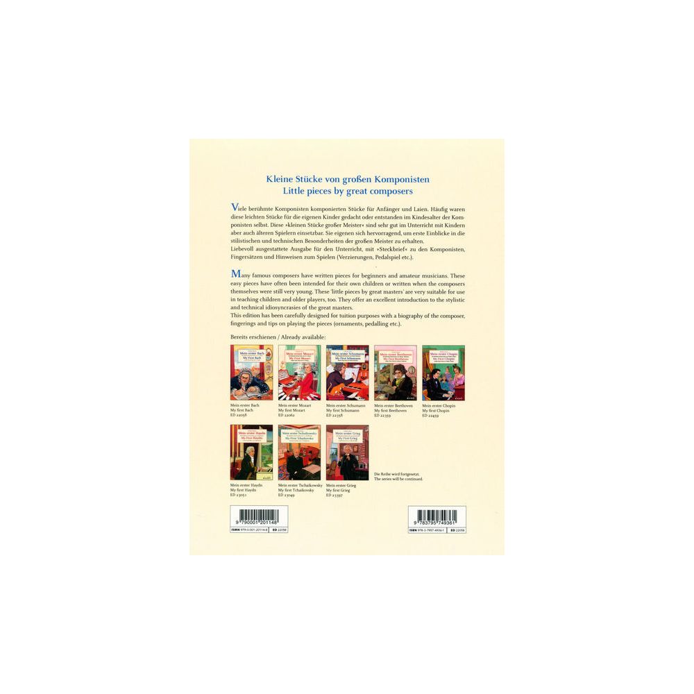 Schott Mein Erster Bach – Thomann Ireland