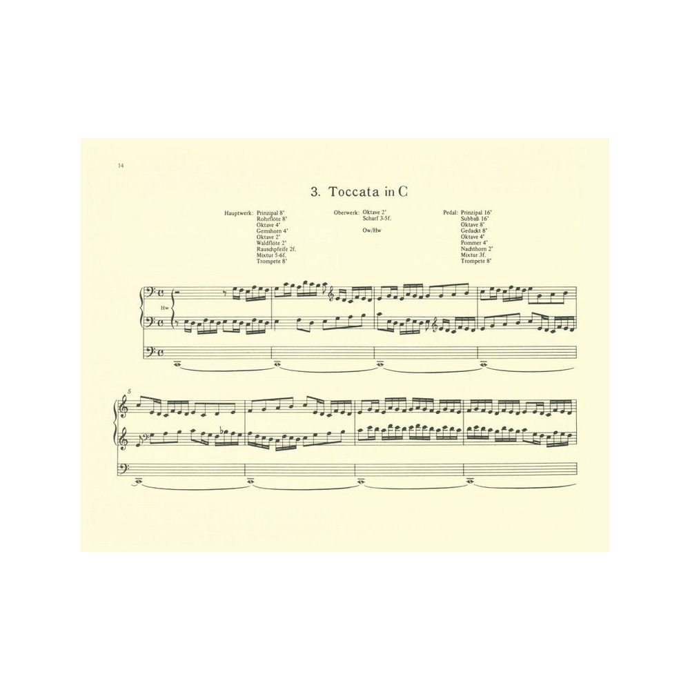 Bärenreiter Pachelbel Orgelwerke 1 – Thomann Ireland