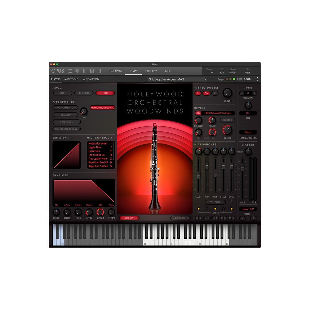 EastWest Hollywood Orchestra Opus Edit. – Thomann Ireland