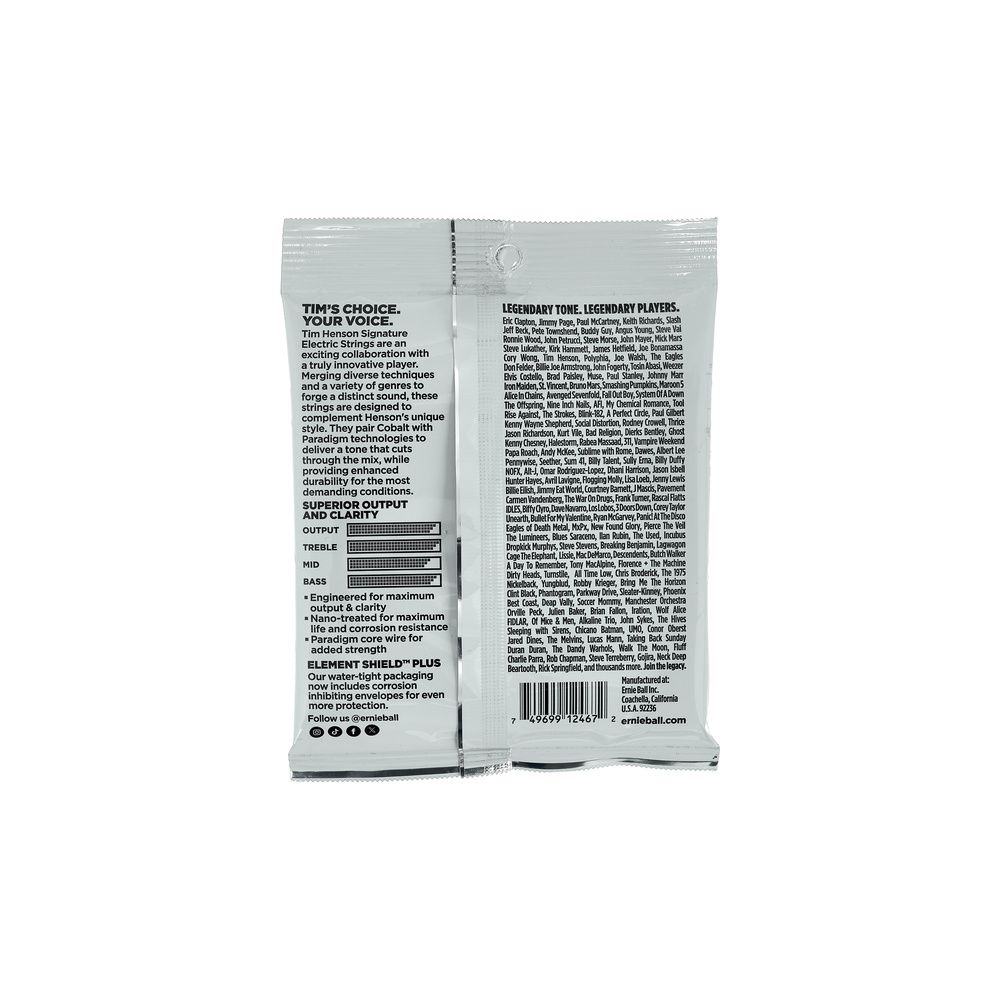 Ernie Ball 3826 Tim Henson Electric – Thomann Ireland