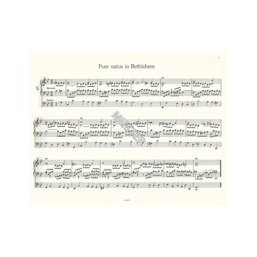 Edition Peters Bach Orgelbüchlein – Thomann Ireland