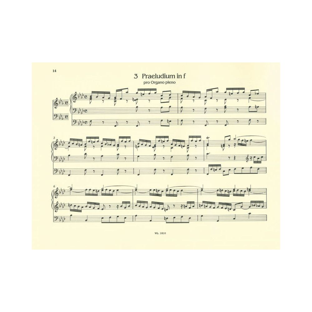 Breitkopf & Härtel Krebs Orgelwerke II – Thomann Ireland