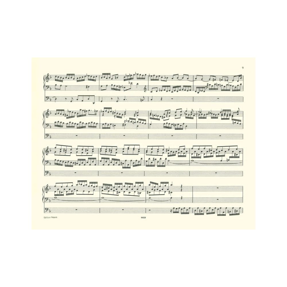 Edition Peters Bach Toccata Und Fuge BWV 565 – Thomann Ireland