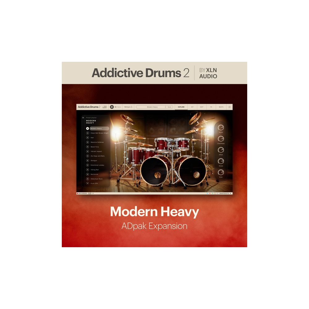 XLN Audio AD 2 Modern Heavy – Thomann Ireland