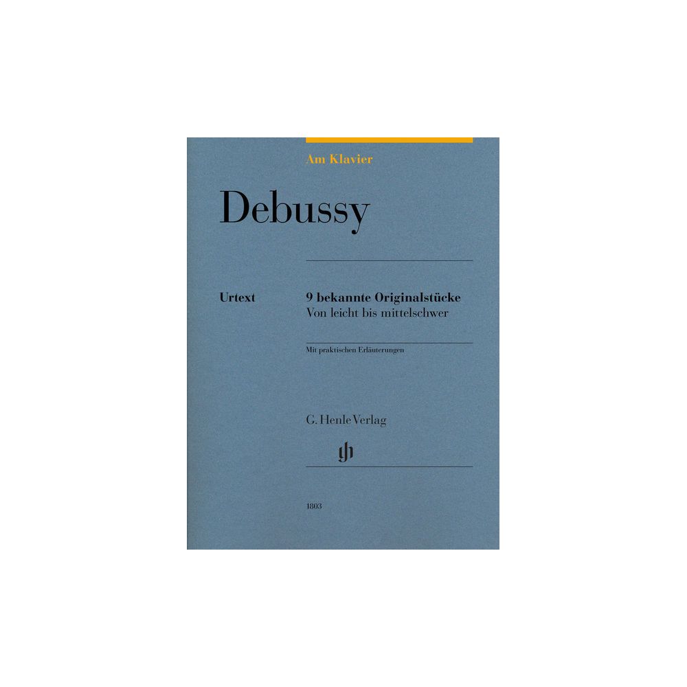 Henle Verlag Am Klavier Debussy – Thomann Ireland