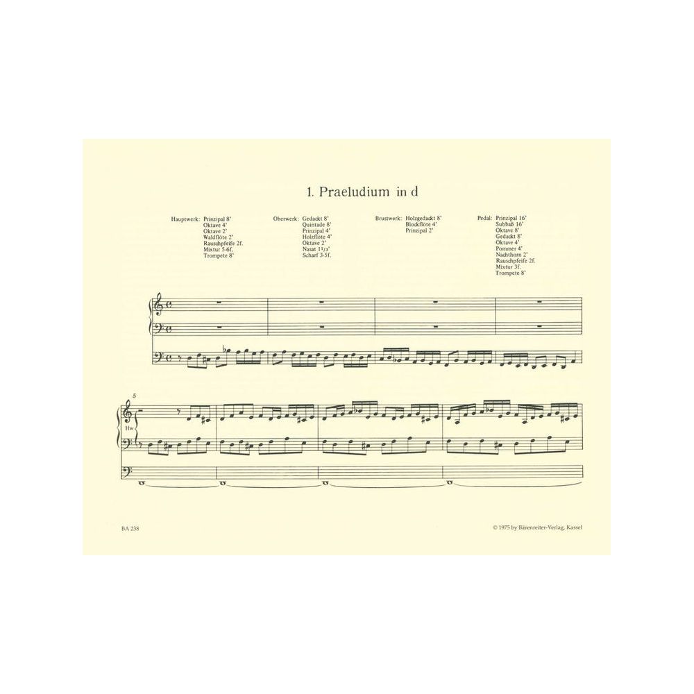 Bärenreiter Pachelbel Orgelwerke 1 – Thomann Ireland