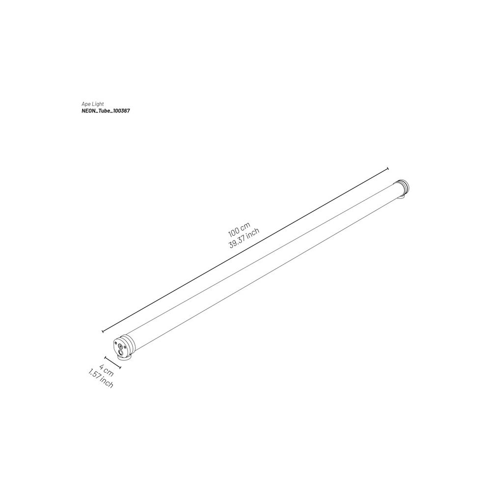 Ape Labs Neon Tube Softbag 6 RGBWW – Thomann Ireland