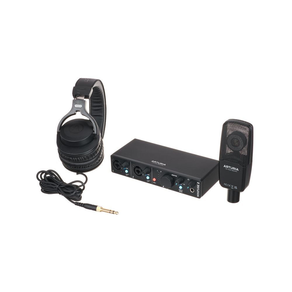 Arturia MiniFuse Recording Pack Black – Thomann Ireland