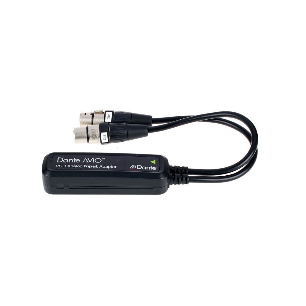 Dante AVIO Analog Input Adapter 2x0 – Thomann Ireland
