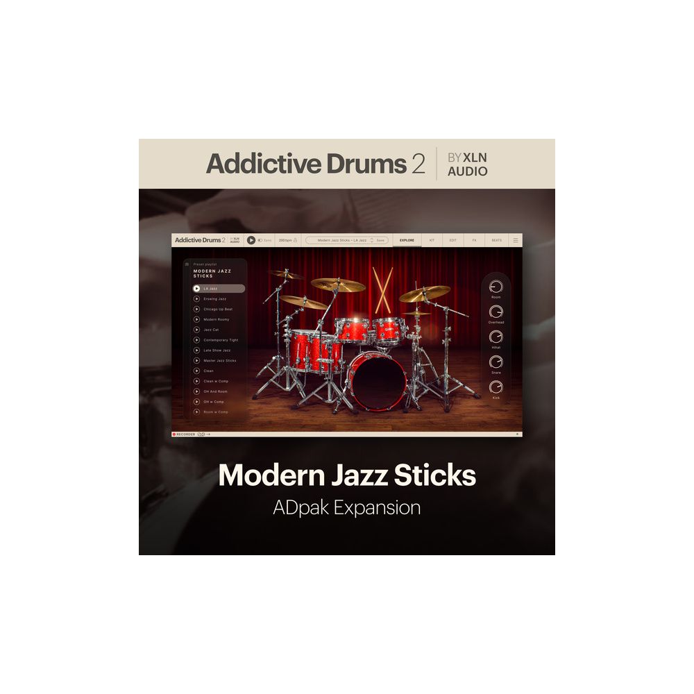 XLN Audio AD 2 Modern Jazz Sticks – Thomann Ireland
