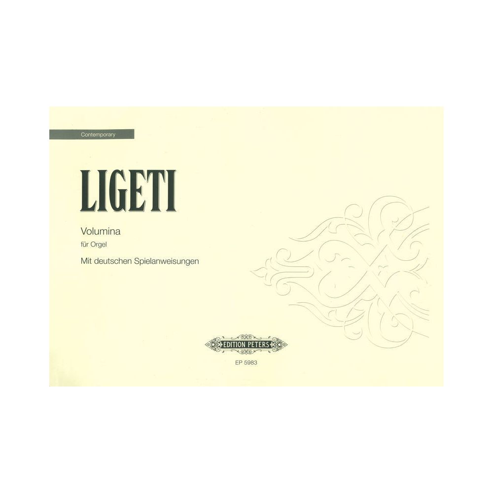 Edition Peters Ligeti Volumina – Thomann Ireland