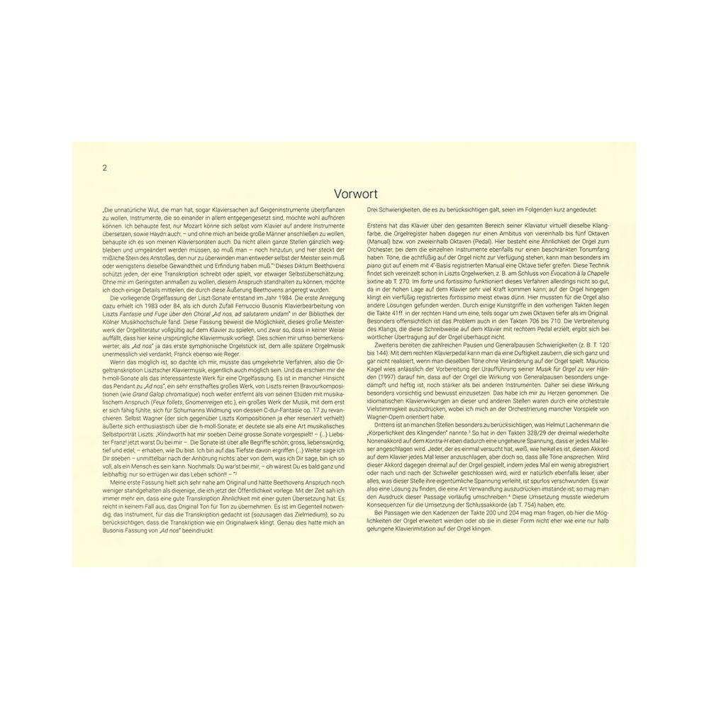 Breitkopf & Härtel Liszt Sonate h