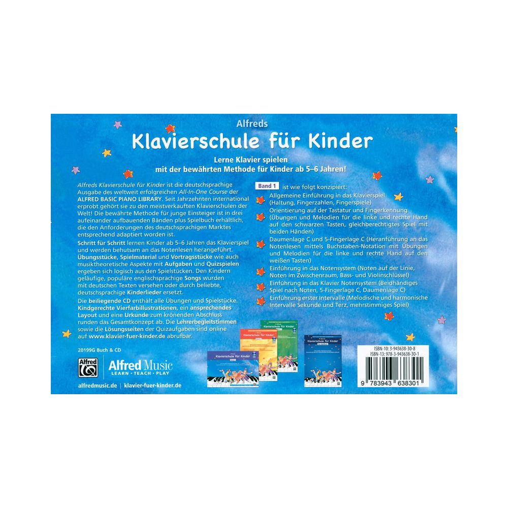 Alfred Music Publishing Klavierschule für Kinder 1 – Thomann Ireland