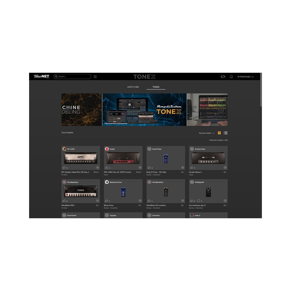 IK Multimedia ToneX MAX – Thomann Ireland
