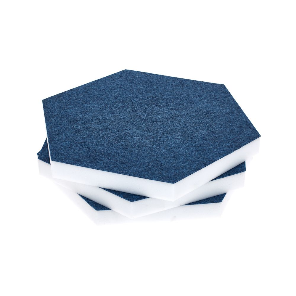 t.akustik Hexagon Melamine Light Blue 25 – Thomann Ireland
