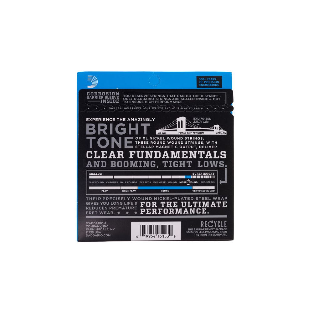 Daddario EXL170