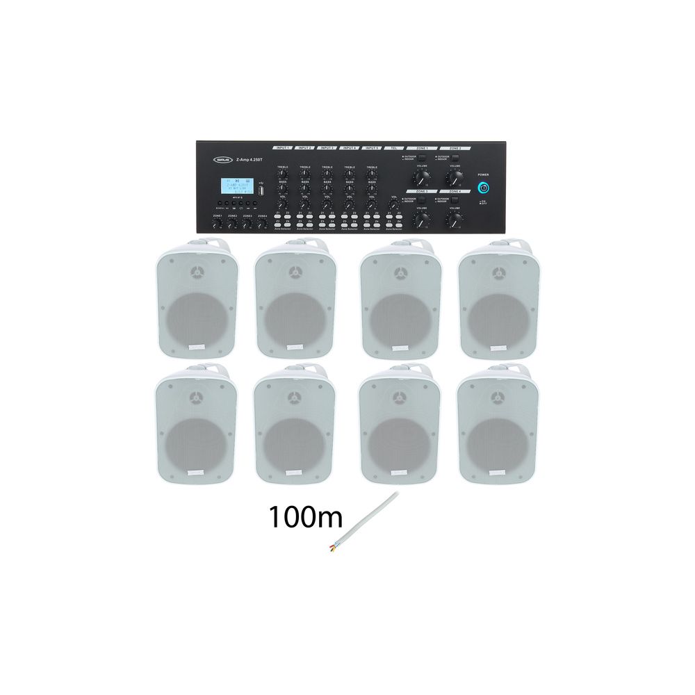 Sirus 4room Bundle M white – Thomann Ireland
