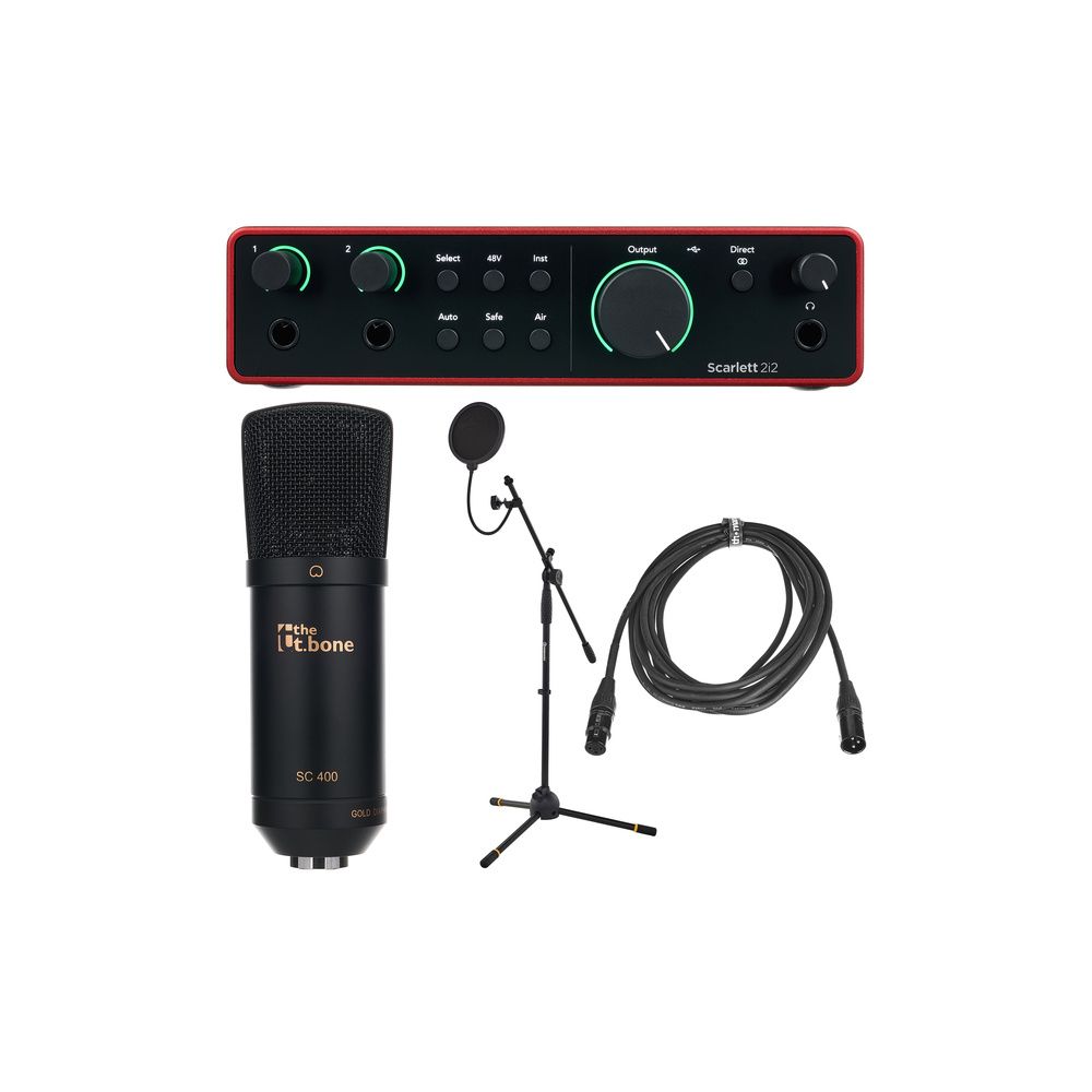 Focusrite Scarlett 2i2 4th Gen. Mic Bund – Thomann Ireland