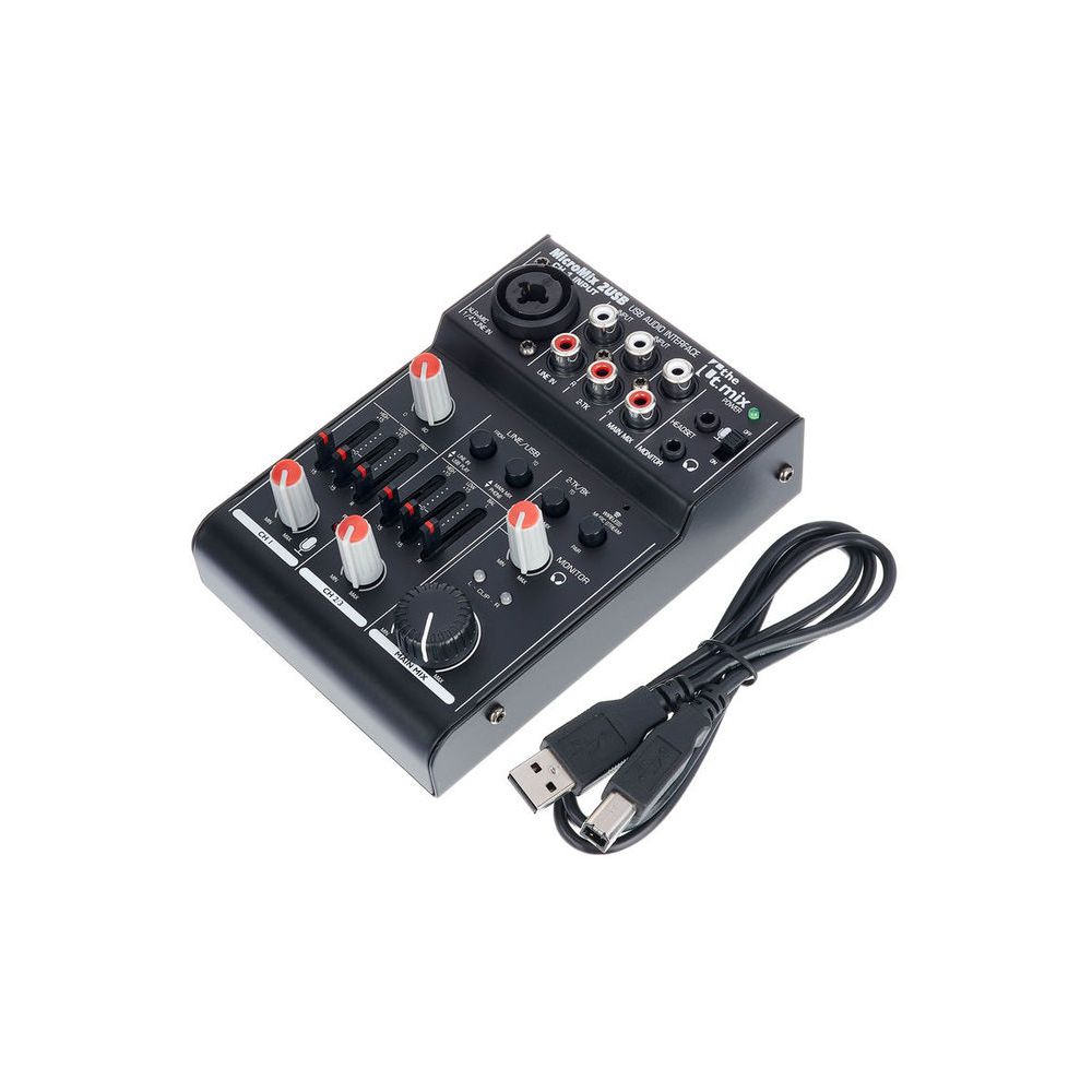 the t.mix MicroMix 2 USB Bundle – Thomann Ireland