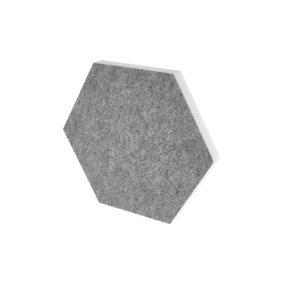 t.akustik Hexagon Melamine Light Grey 25 – Thomann Ireland