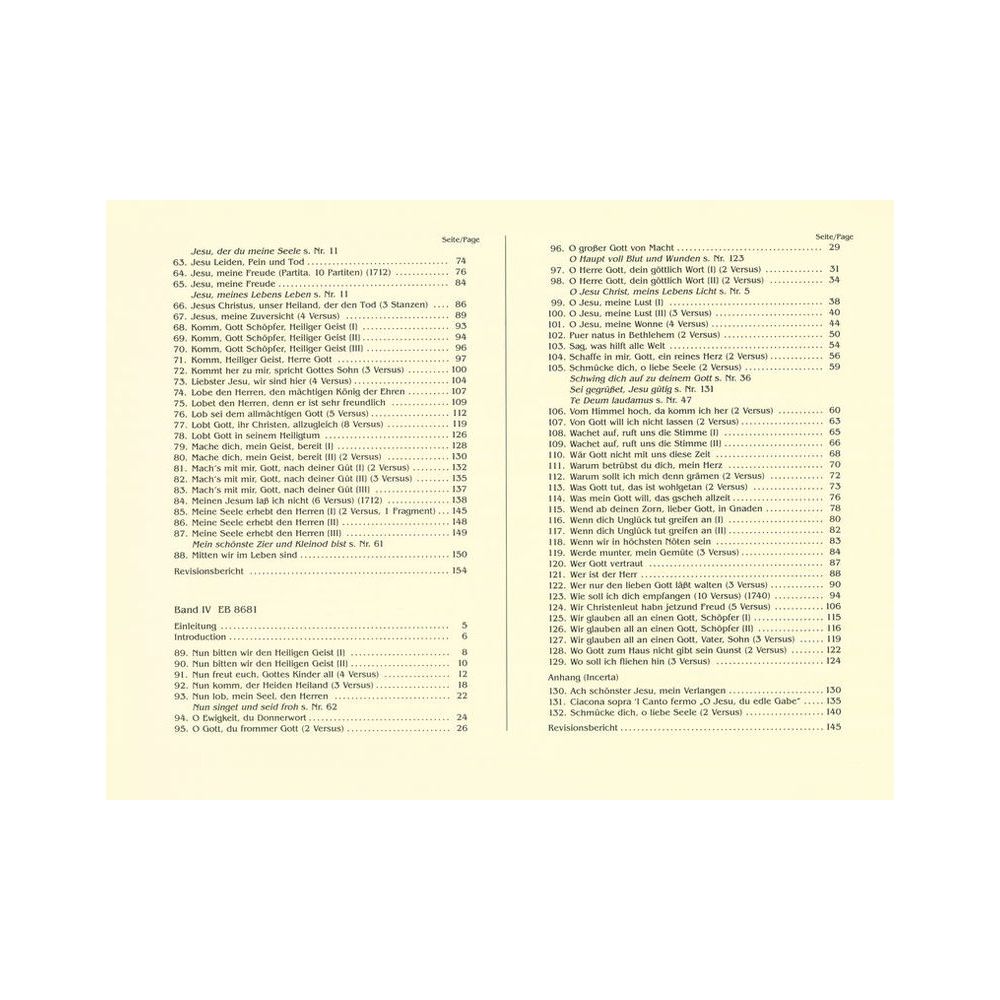 Breitkopf & Härtel Walther Sämtliche Orgelwerke 2 – Thomann Ireland