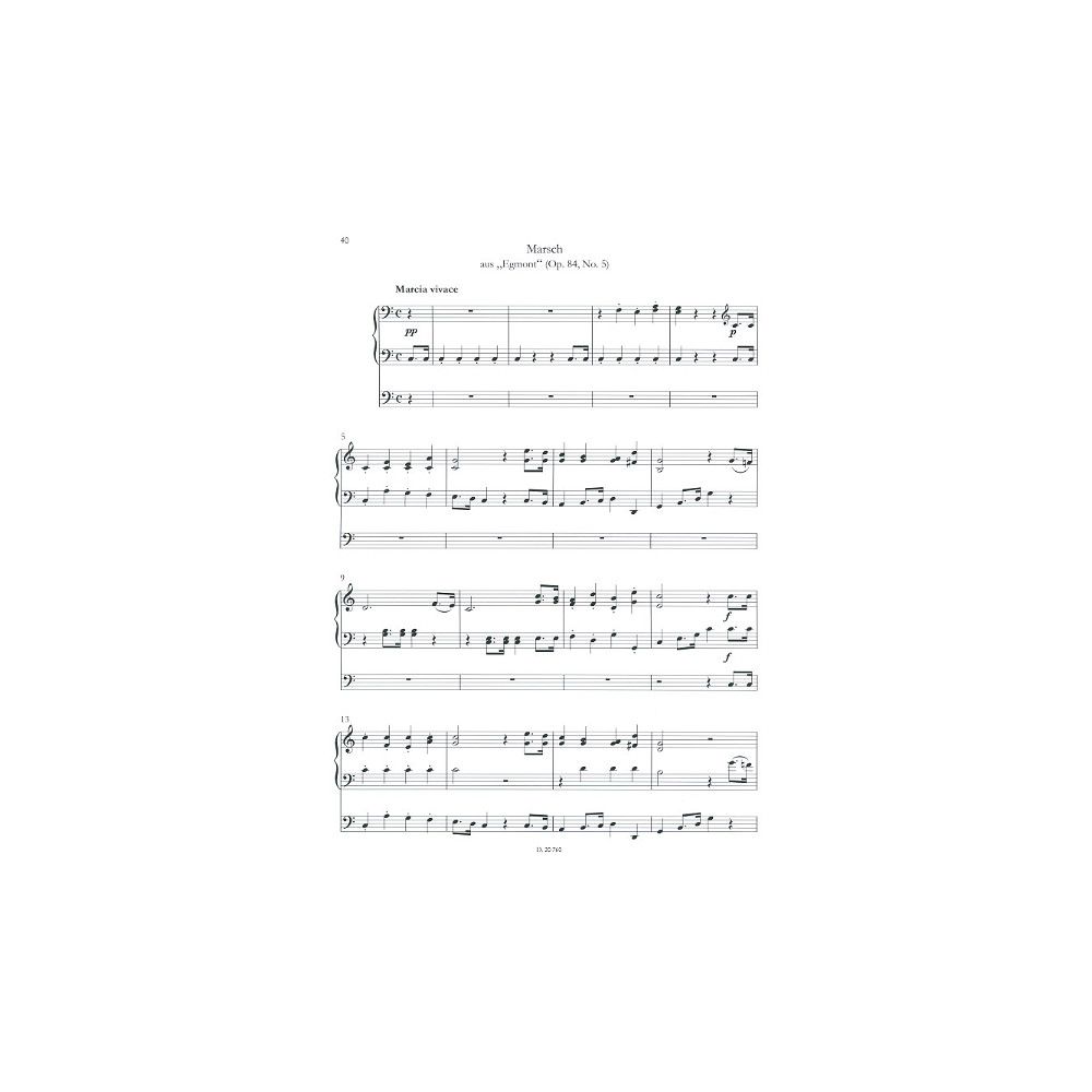 Doblinger Musikverlag Ludwig van Beethoven for Orgel – Thomann Ireland