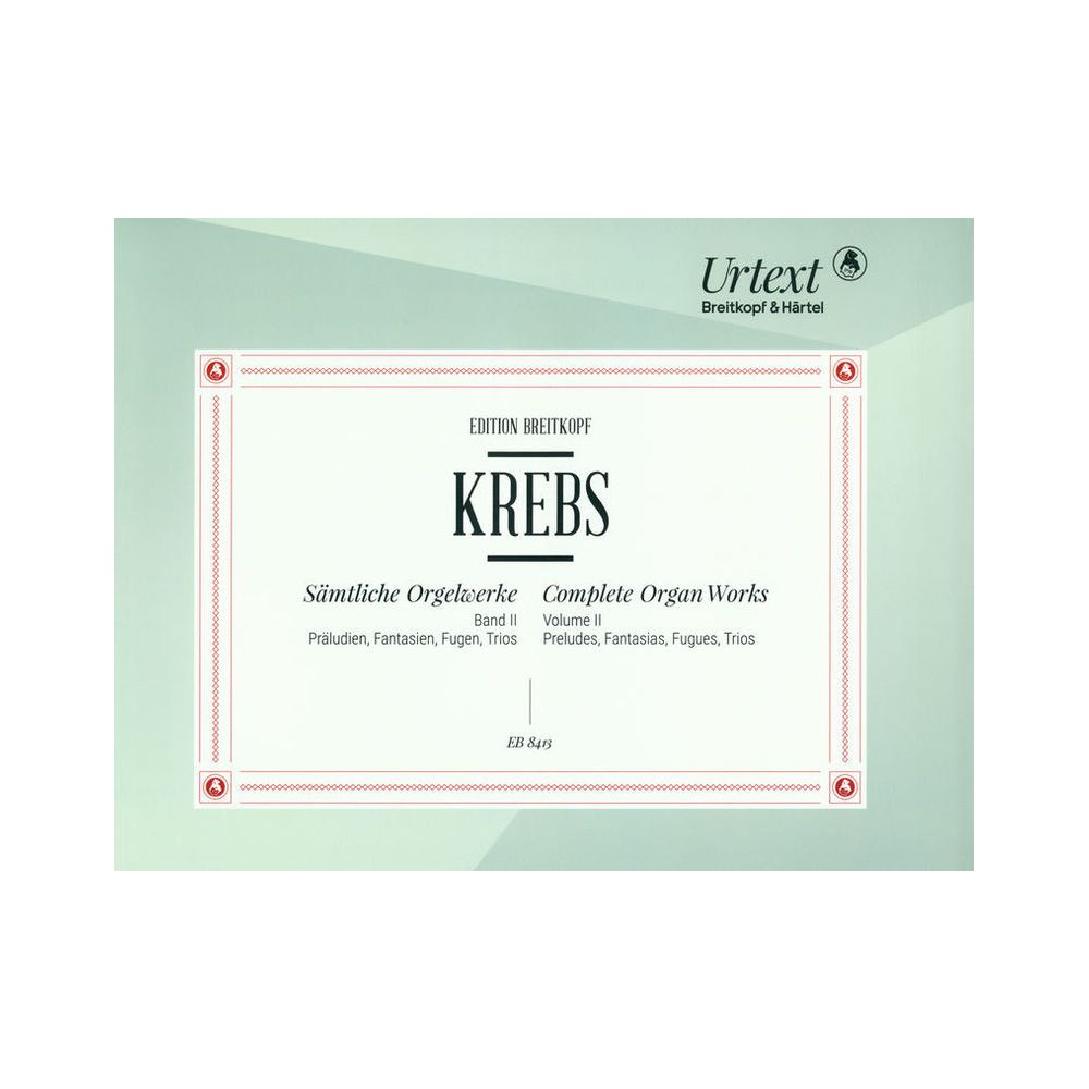 Breitkopf & Härtel Krebs Orgelwerke II – Thomann Ireland
