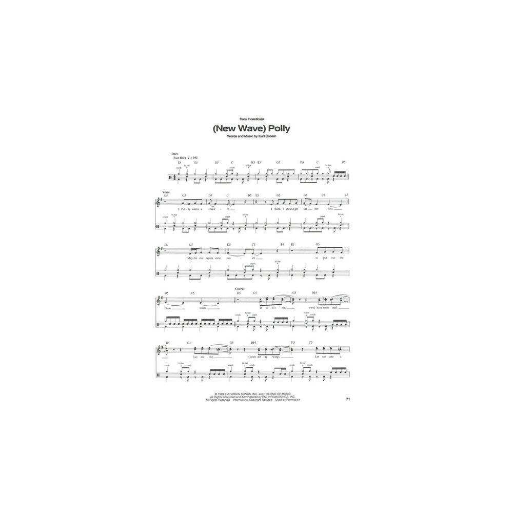 Hal Leonard Nirvana Drum Collection – Thomann Ireland