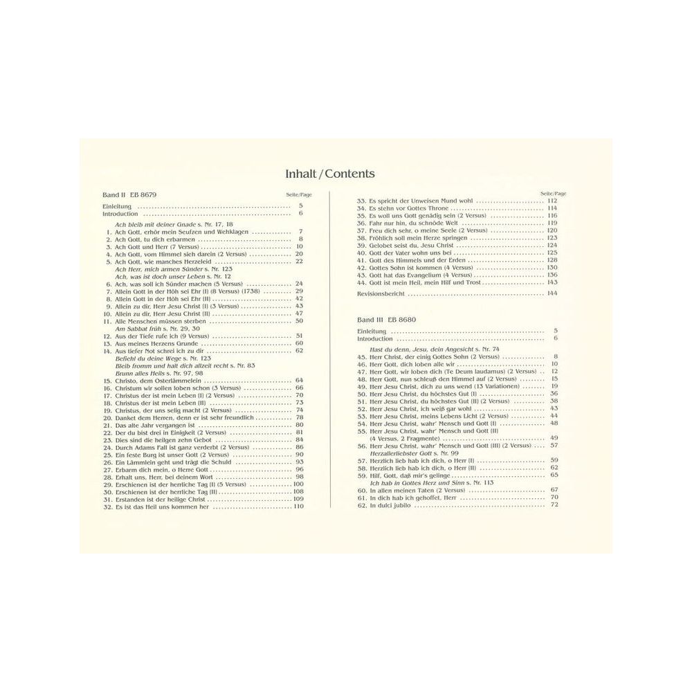 Breitkopf & Härtel Walther Sämtliche Orgelwerke 4 – Thomann Ireland