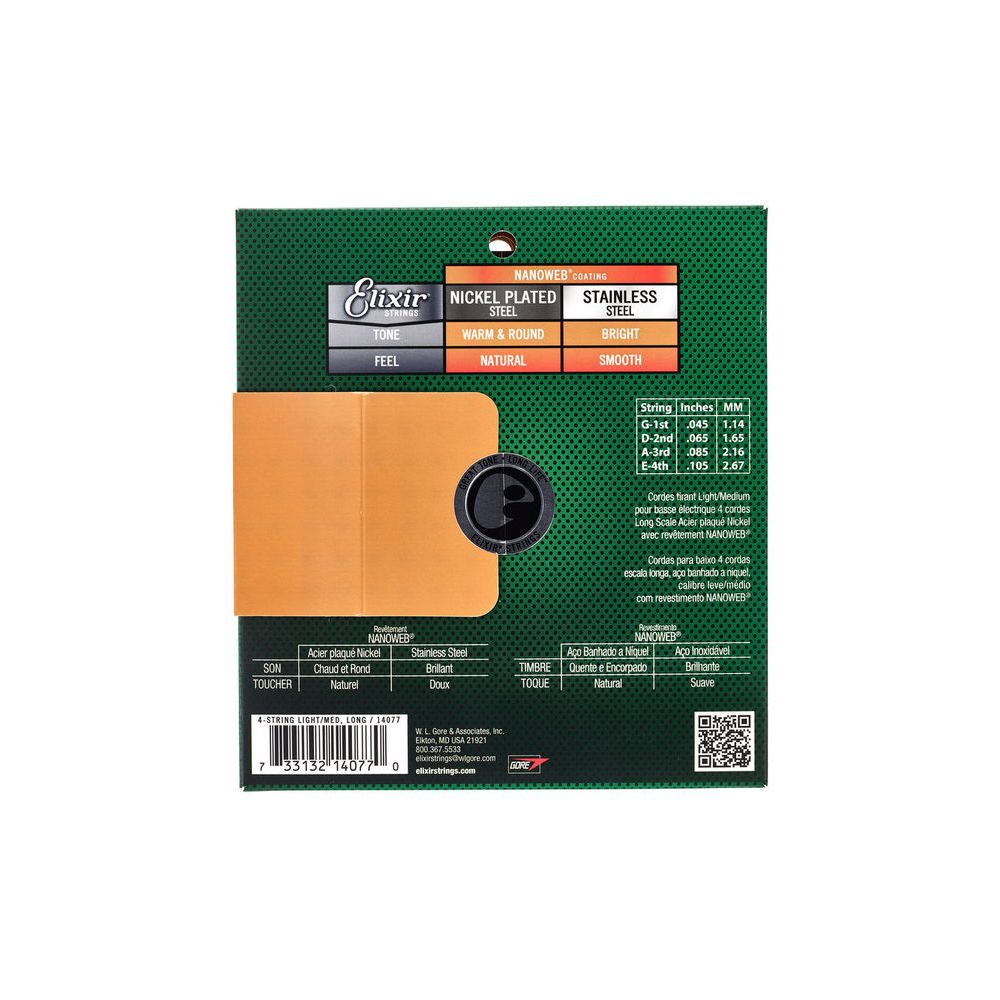 Elixir Nanoweb Long Scale – Thomann Ireland