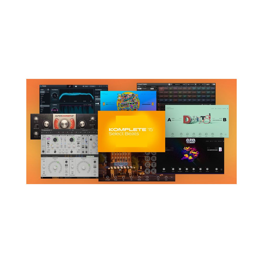 Native Instruments Komplete 15 Select Beats – Thomann Ireland