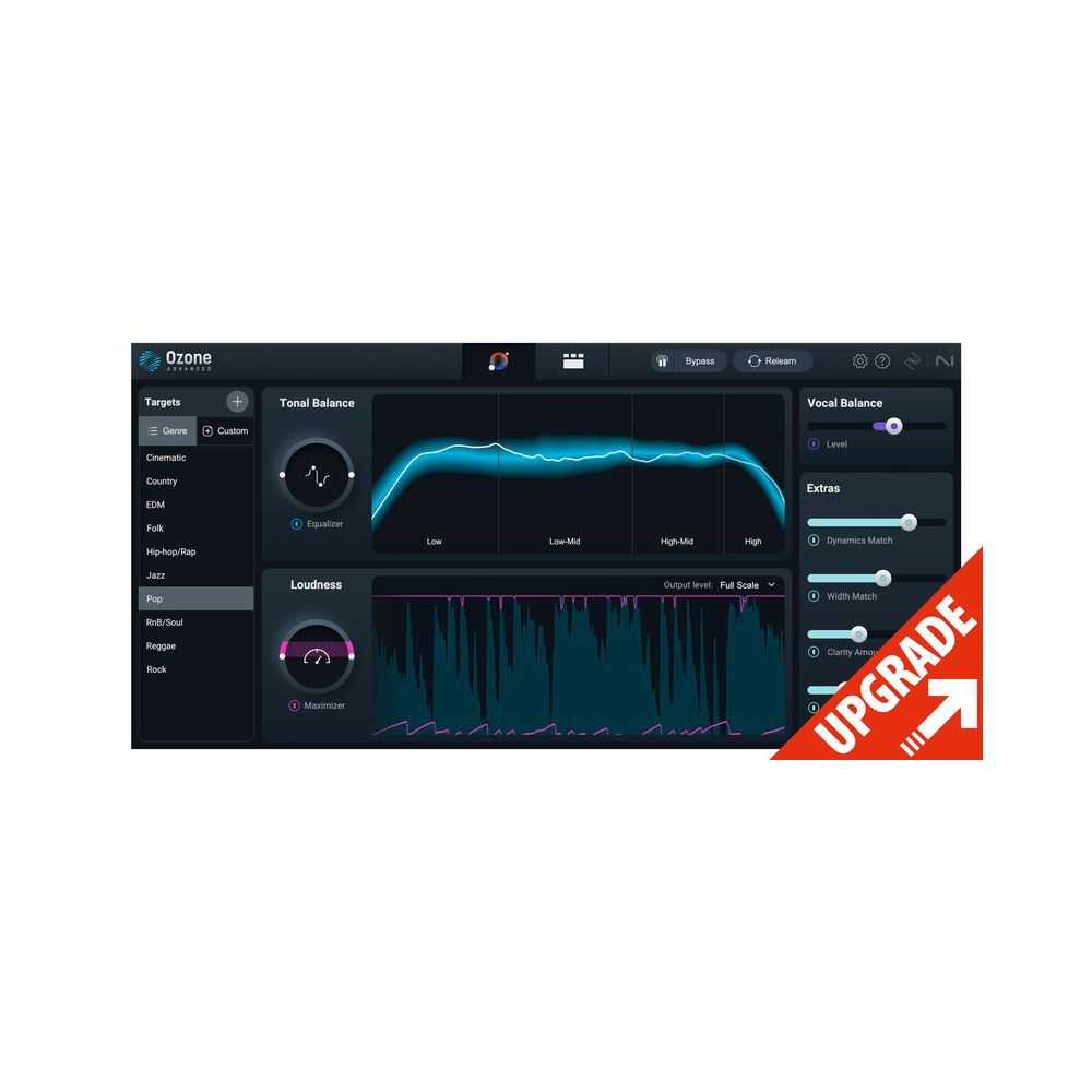 iZotope Ozone 11 Adv UG Ozone 9/10 Std – Thomann Ireland