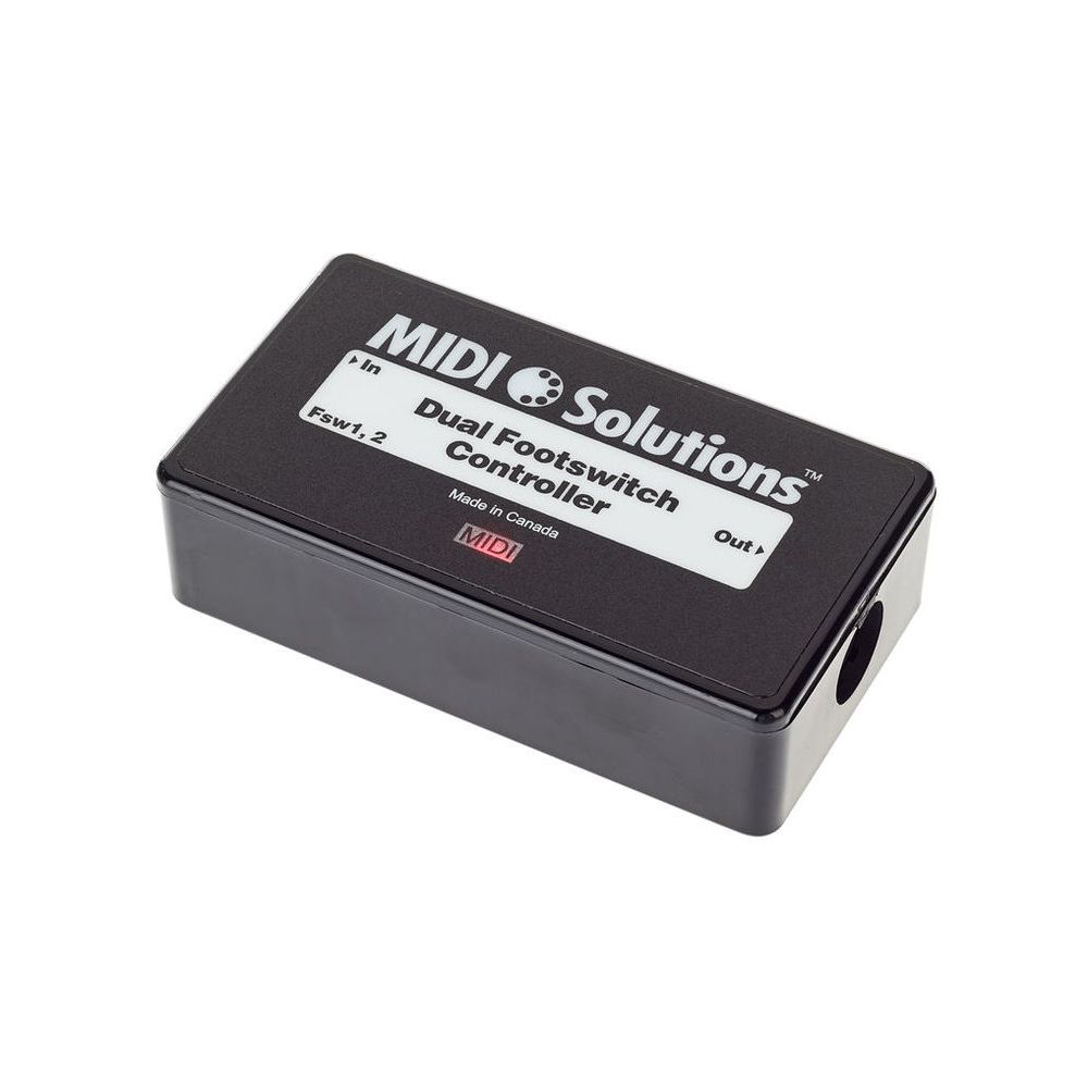 MIDI Solutions Dual Footswitch Controller – Thomann Ireland