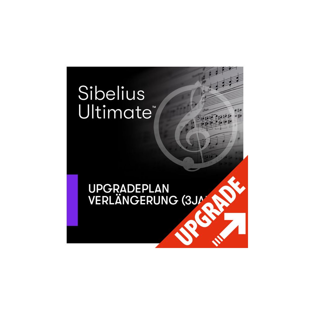 Avid Sibelius Ultimate Renewal 3Y – Thomann Ireland