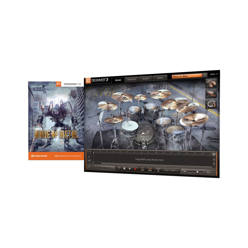 Toontrack EZX Made of Metal – Thomann Ireland