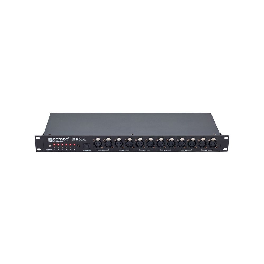 Cameo SB 6 Dual DMX Splitter/Booster – Thomann Ireland