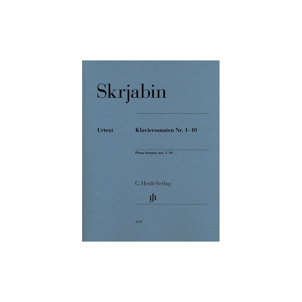 Henle Verlag Skrjabin Klaviersonaten – Thomann Ireland
