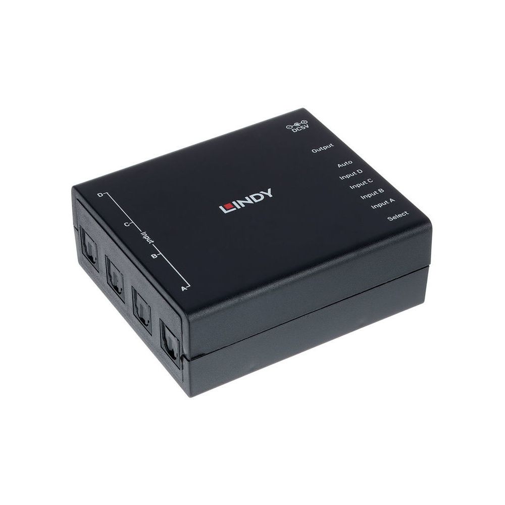 Lindy optical 4 Port Audio Switch – Thomann Ireland