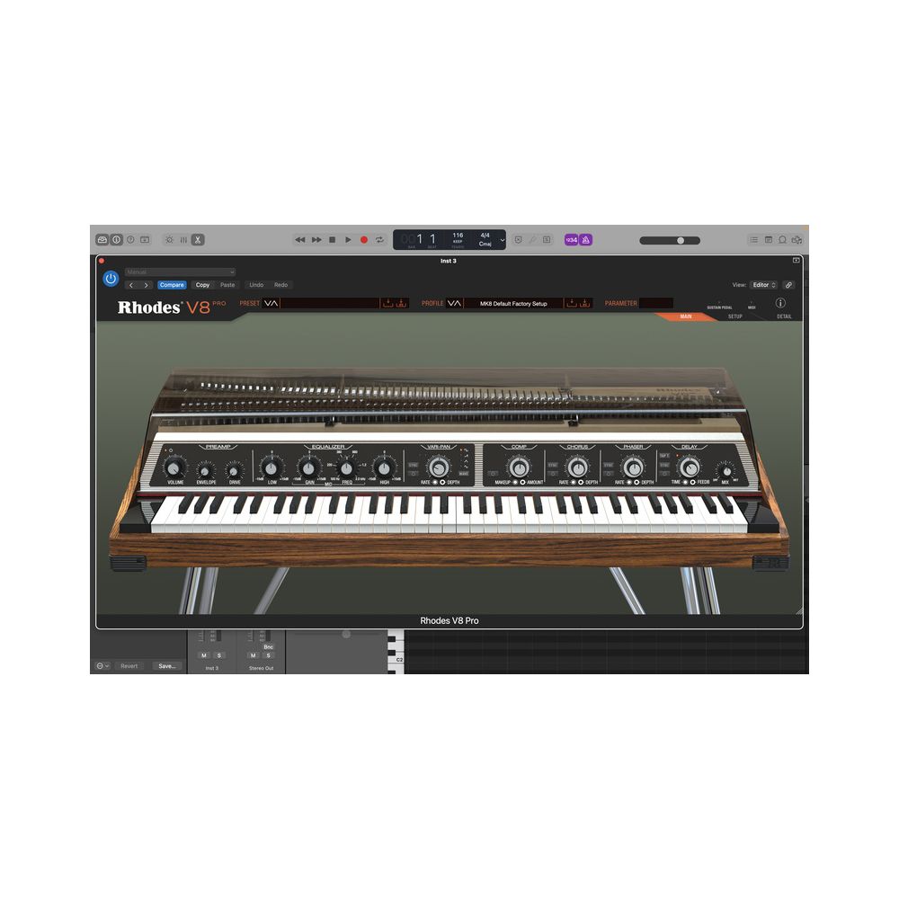 Rhodes V8 Pro – Thomann Ireland