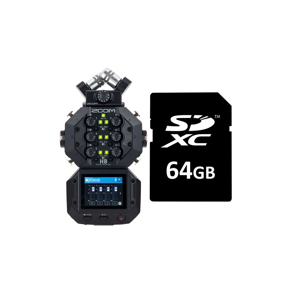 Zoom H8 SD Card Bundle – Thomann Ireland