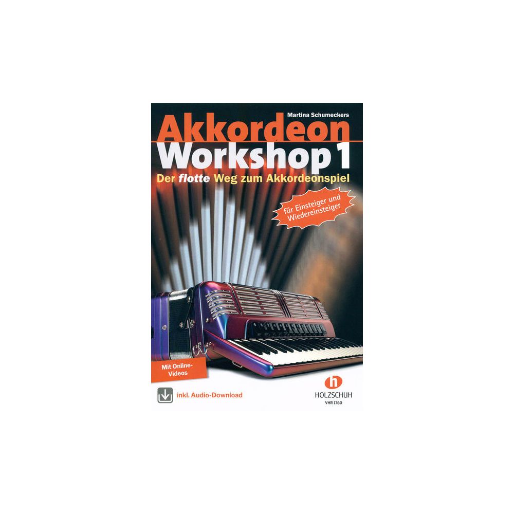 Holzschuh Verlag Akkordeon Workshop 1 – Thomann Ireland