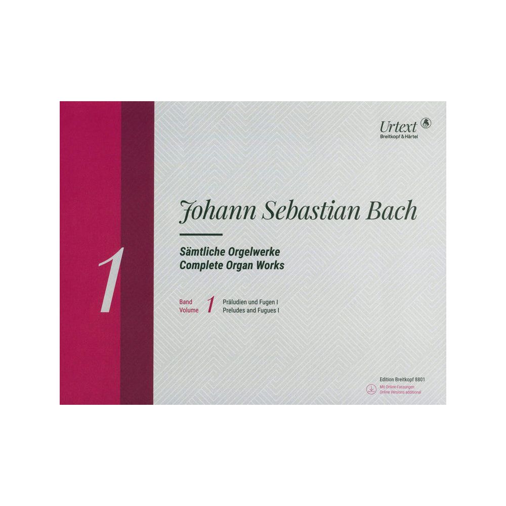 Breitkopf & Härtel Bach Sämtliche Orgelwerke 1 – Thomann Ireland