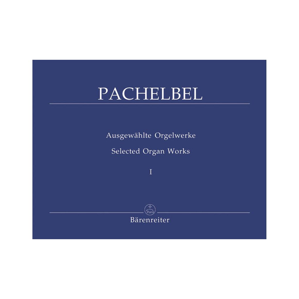 Bärenreiter Pachelbel Orgelwerke 1 – Thomann Ireland
