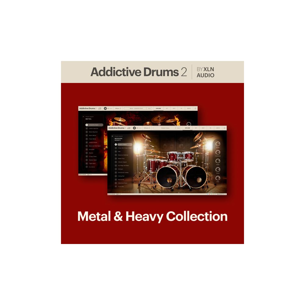 XLN Audio AD 2 Metal & Heavy Collection – Thomann Ireland